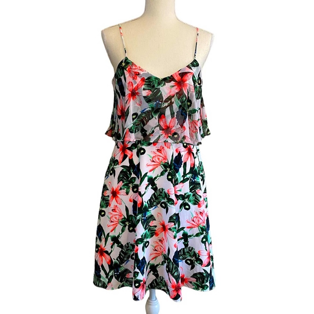 Vince Camuto Tropical Floral Dress